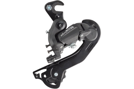 microSHIFT Rear Derailleur M21 6/7Speed Long Cage Dropout Claw Hanger