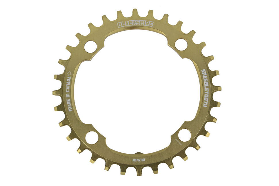 Blackspire Chainring Snaggletooth 104BCD 30Tooth Gold