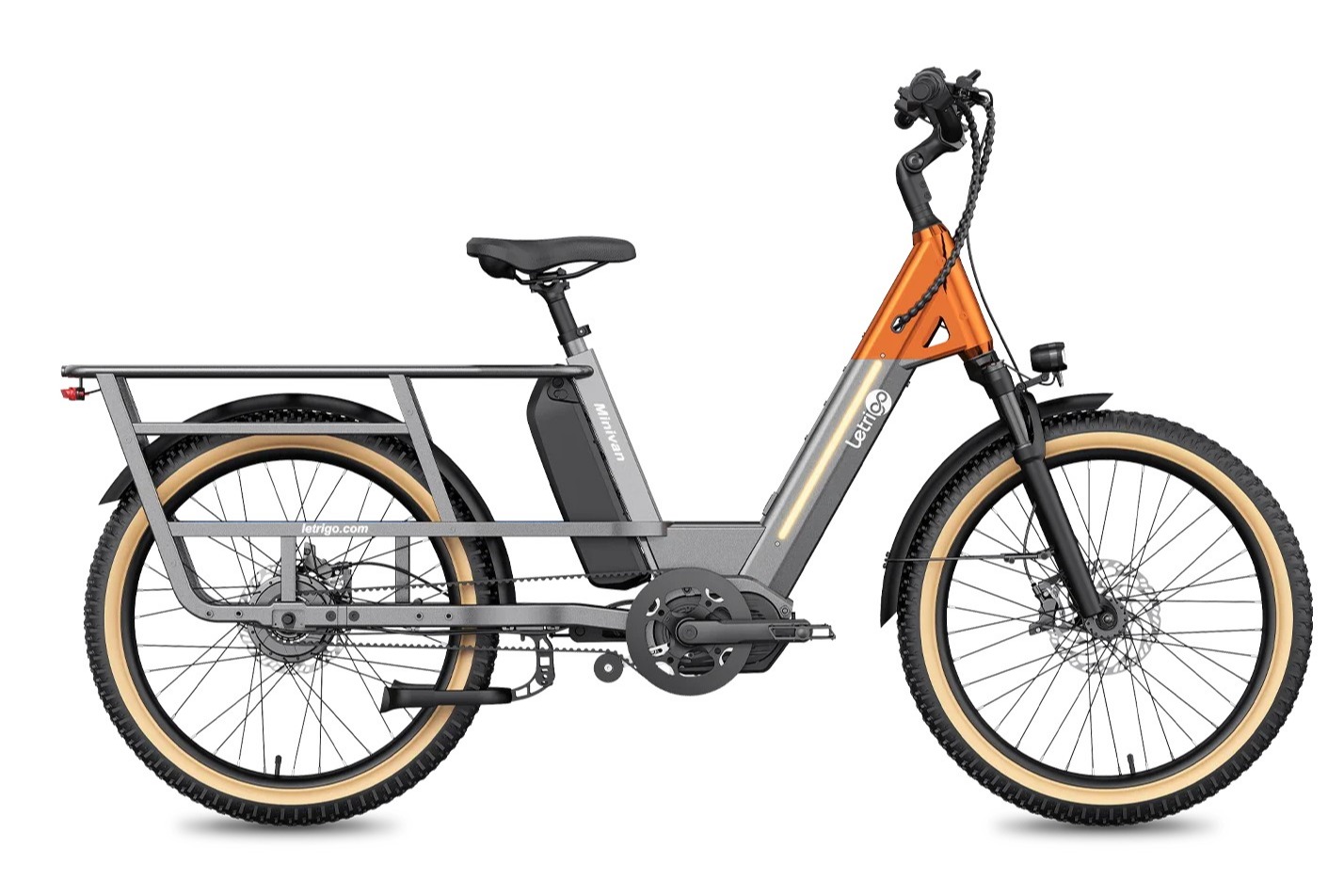 Letrigo Minivan Grey/Orange