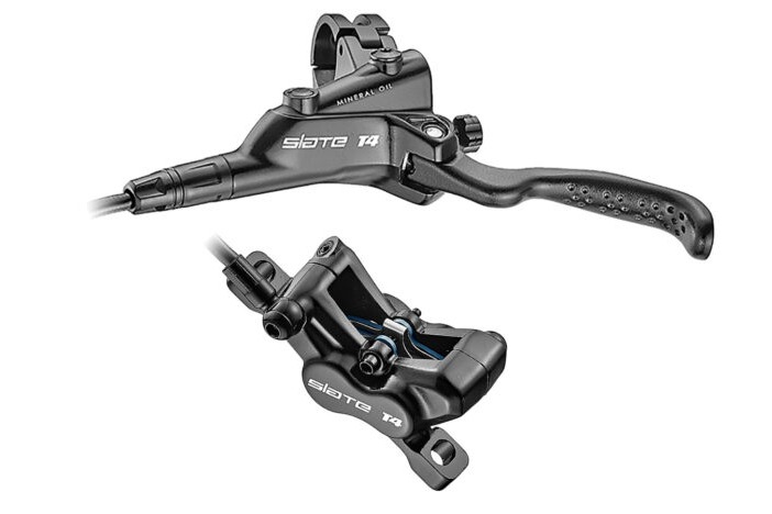 TRP Slate T4 Disc Brake and Lever Set Post Mount