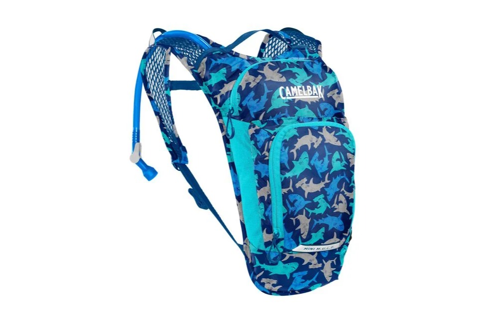 Camelbak Hydration Pack Mini M.U.L.E. 1.5L/50oz Sharks Blue/Teal