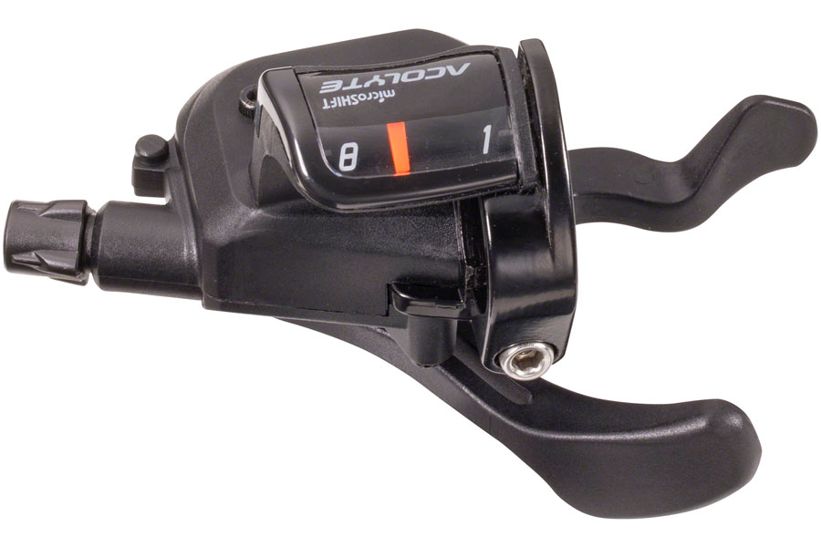 microSHIFT Acolyte Trigger Shifter 1x8 Speed Black