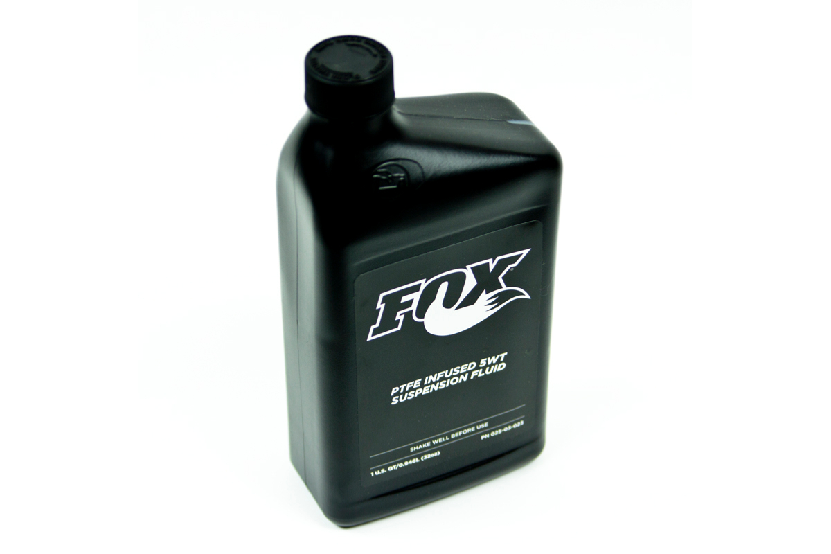 Fox Oil Suspension Fluid 5wt Teflon Infused 1.0 US Quart