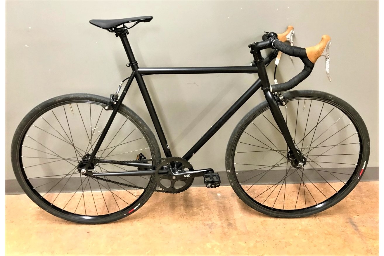 USED State CrMo Single Speed Black 55cm