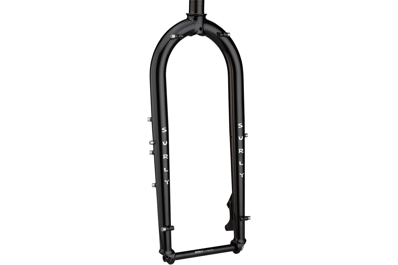 Surly Wednesday 26" 150x15 Thru Axle Fork, 1-1/8" Straight Steerer, Black