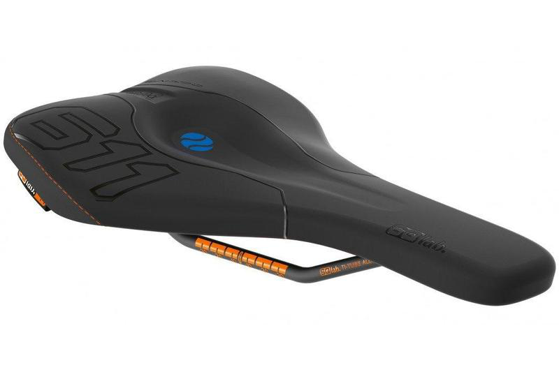 SQLab Saddle 611 Trail Ergowave Active Ti/S-Tube 14cm