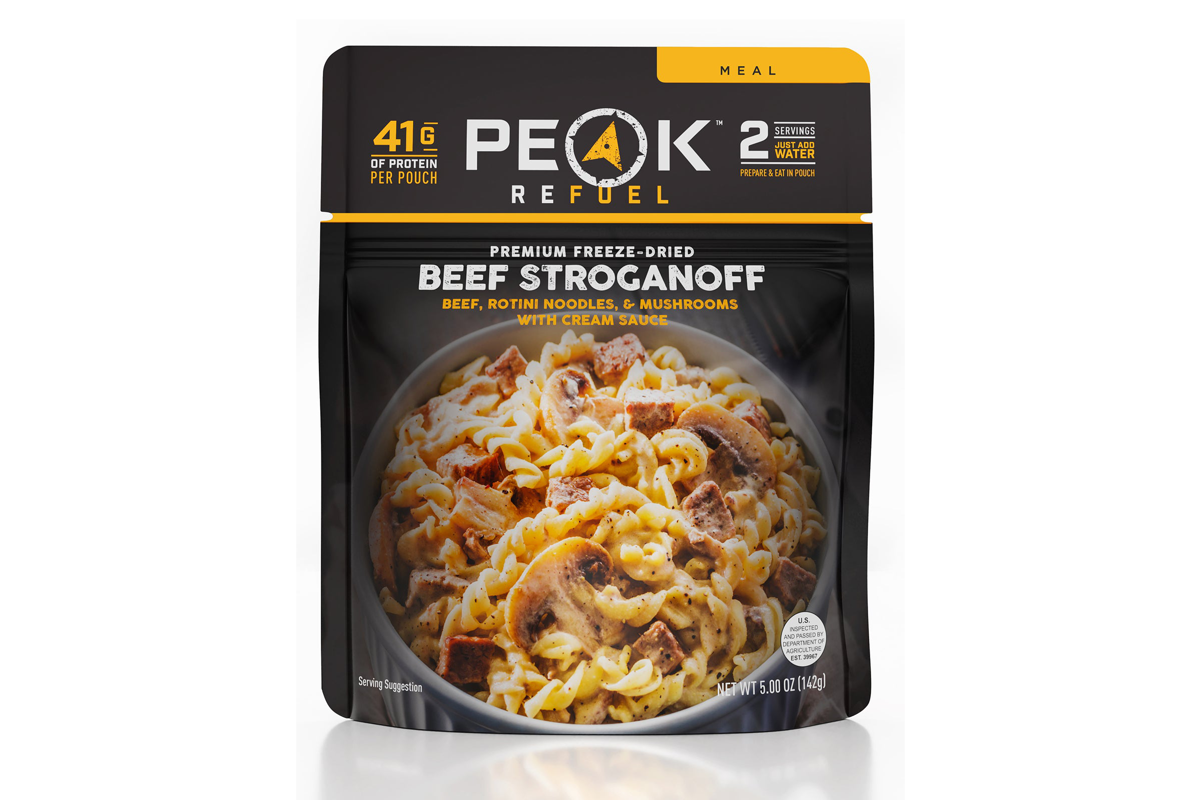 Peak Refuel Beef Stroganoff 2 Serving Pouch