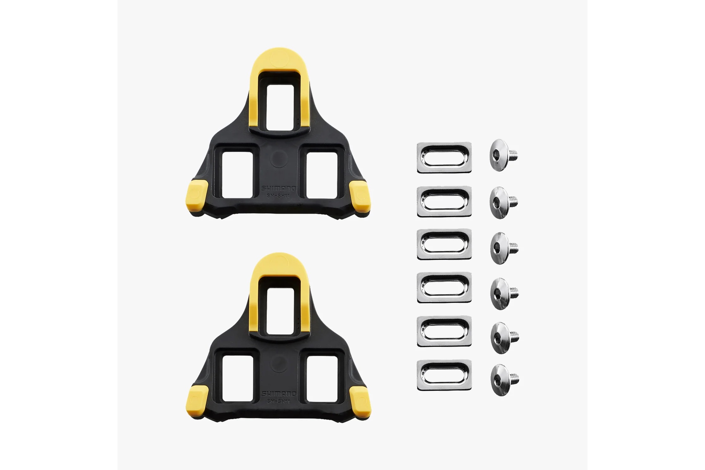 Shimano Cleat Set SM-SH11 SPD-SL 6Degree Float Yellow