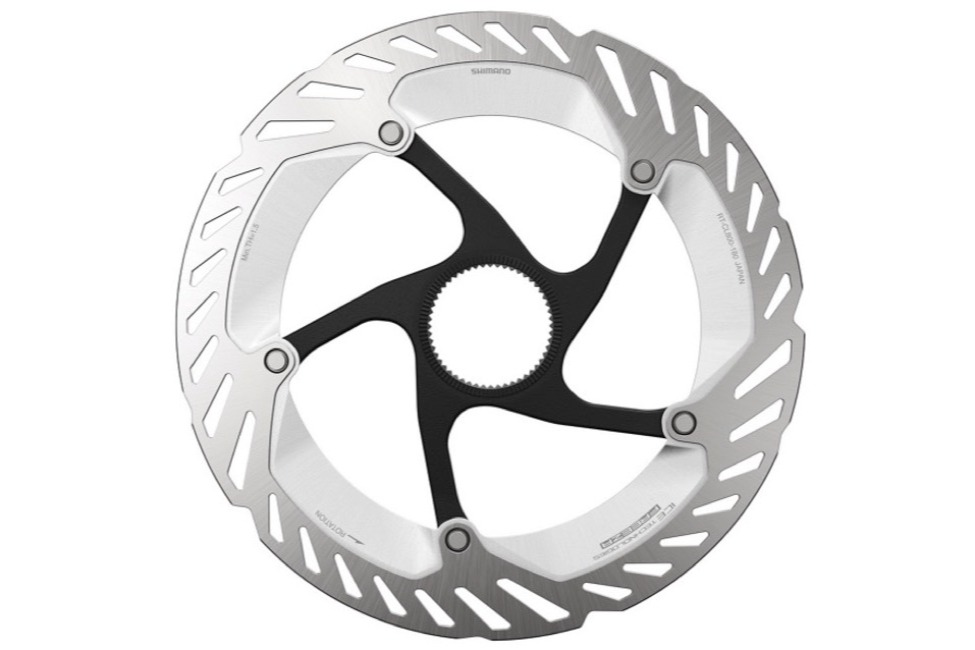 Shimano Disc Brake Rotor RT-CL800 M 180mm Centerlock with Lock Ring Silver/Black