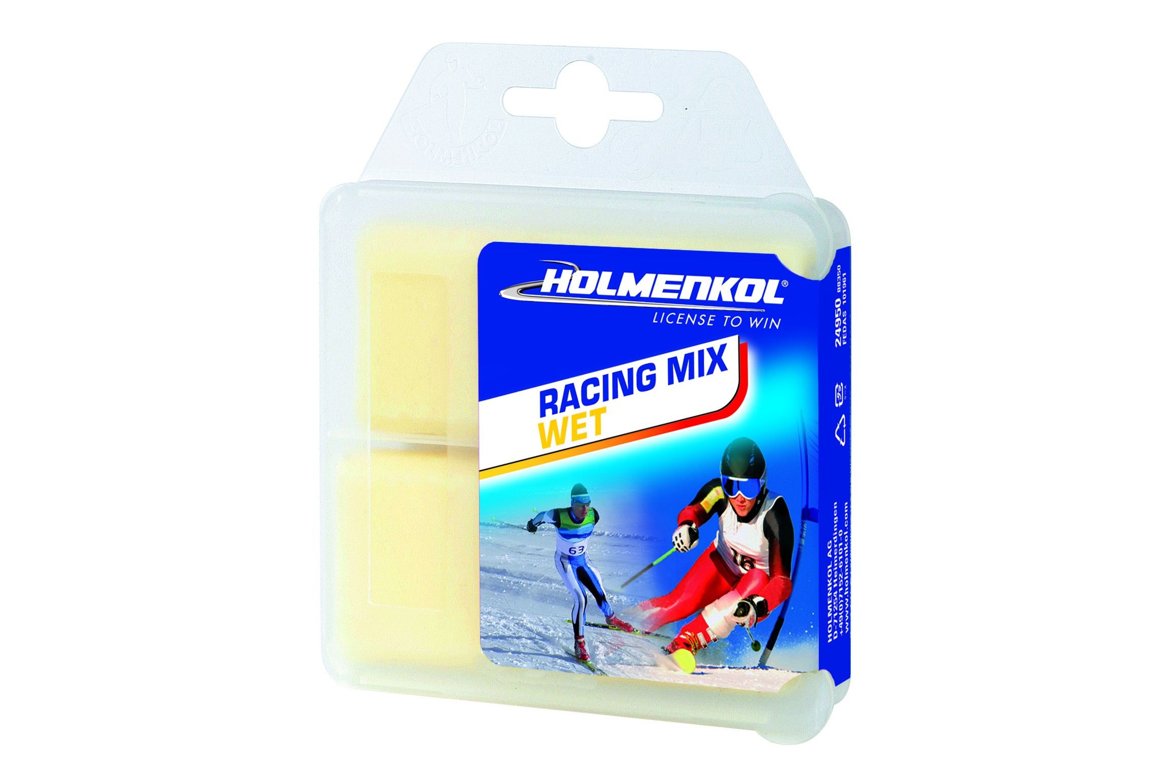 Holmenkol HF Racing Wax Wet 2x35g