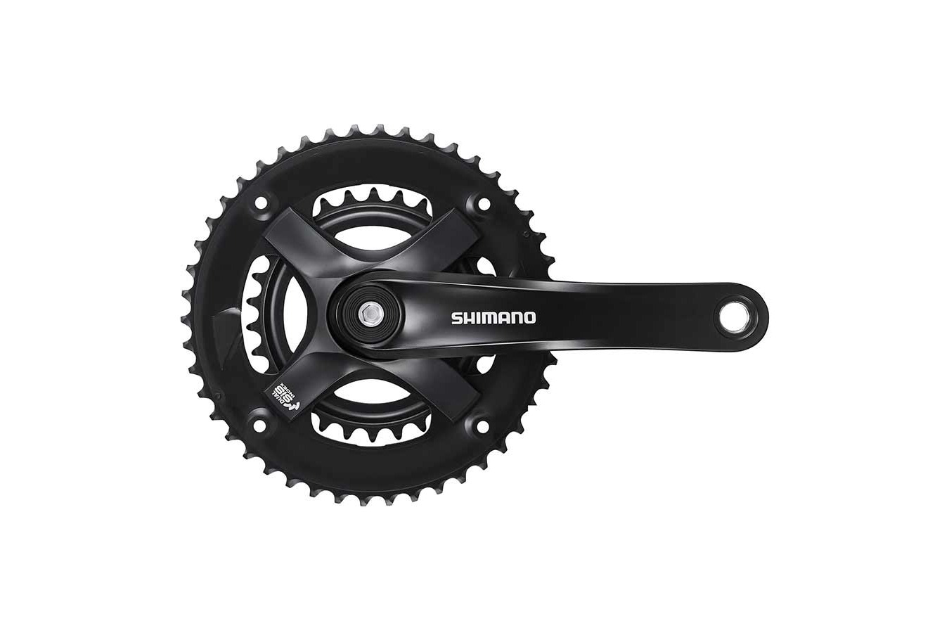 Shimano Crankset FC-TY501-2 7/8Speed 170mm 46-30Tooth (No Chain Guard)