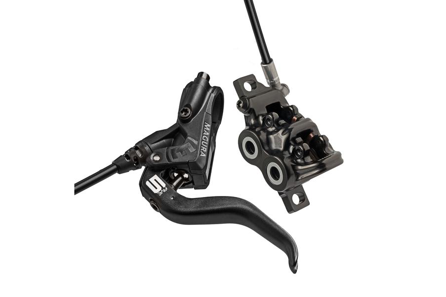 MAGURA MT5 Disc Brake Front or Rear mountable - black/silver