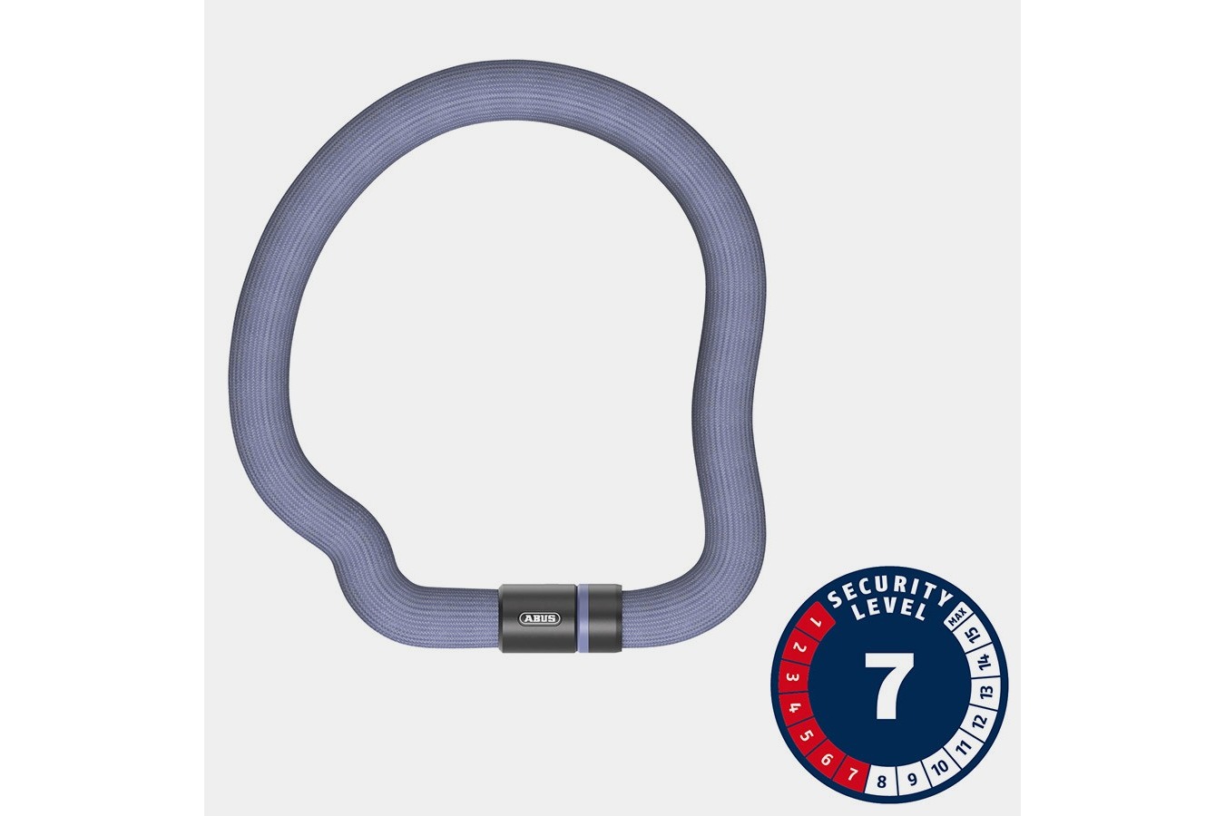 Abus Chain Lock Goose 6206K Key 6mm 110cm 3.6ft