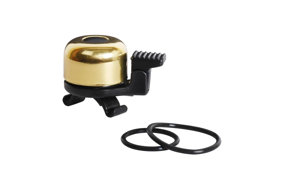 Mirrycle Incredibell Ring-O-Ring Bike Bell Gold