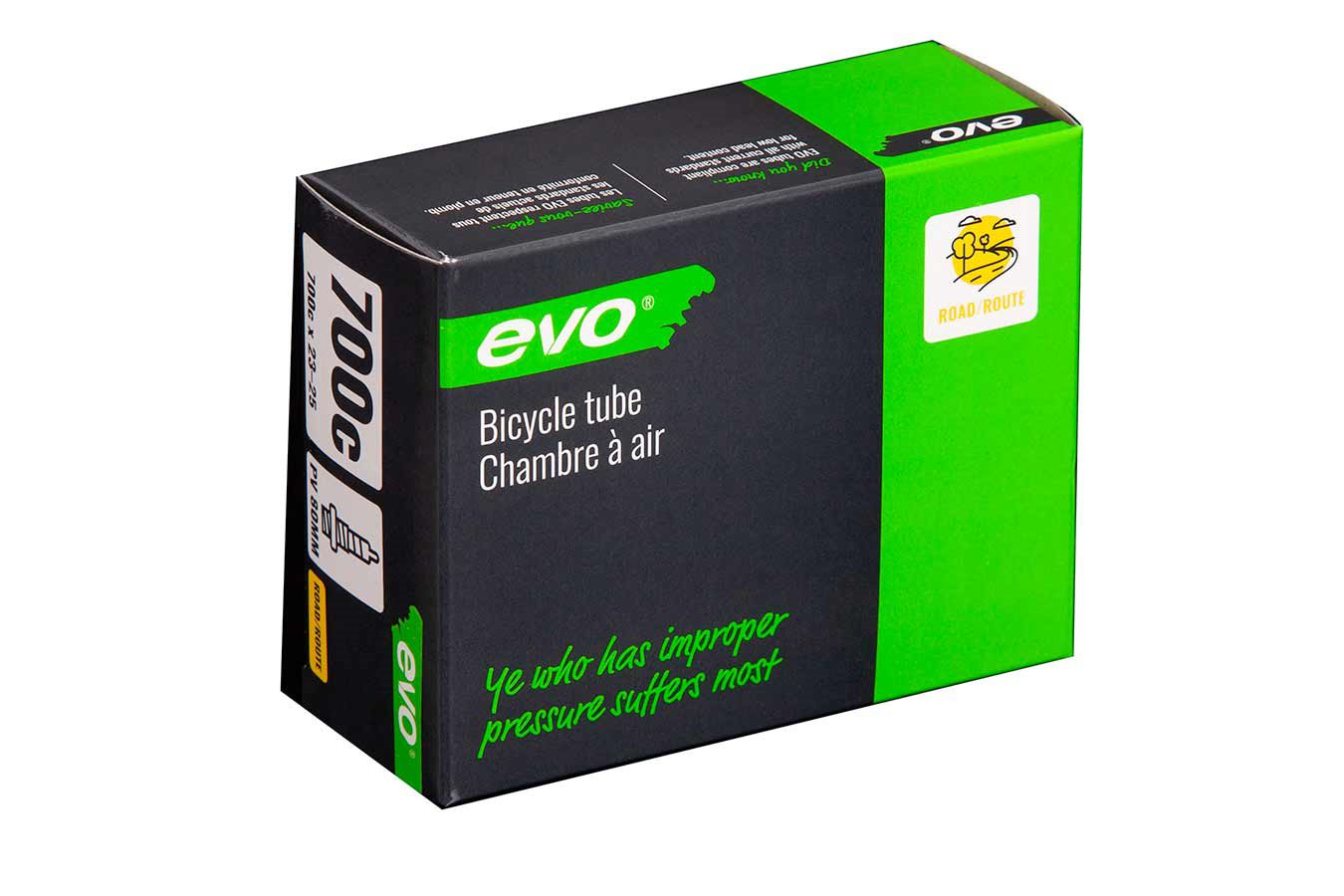 EVO 700C x 35-44C Inner Tube, Presta Valve Length: 48mm