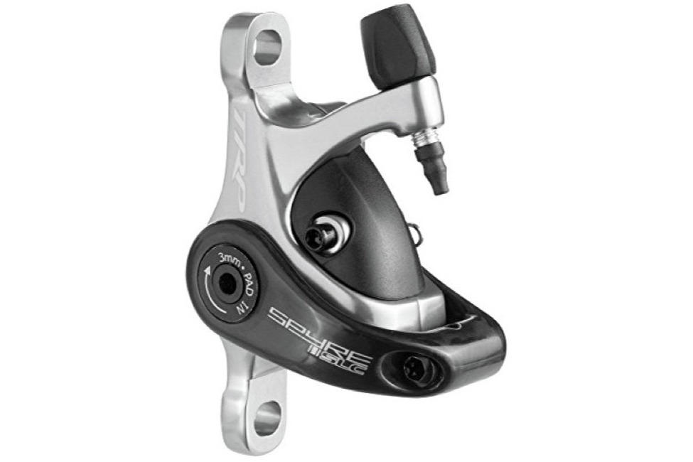TRP Mechanical Disc Brake Spyre SLC Road Front or Rear Post Mount 140mm or 160mm (Rotor Not Included) Silver 170grams