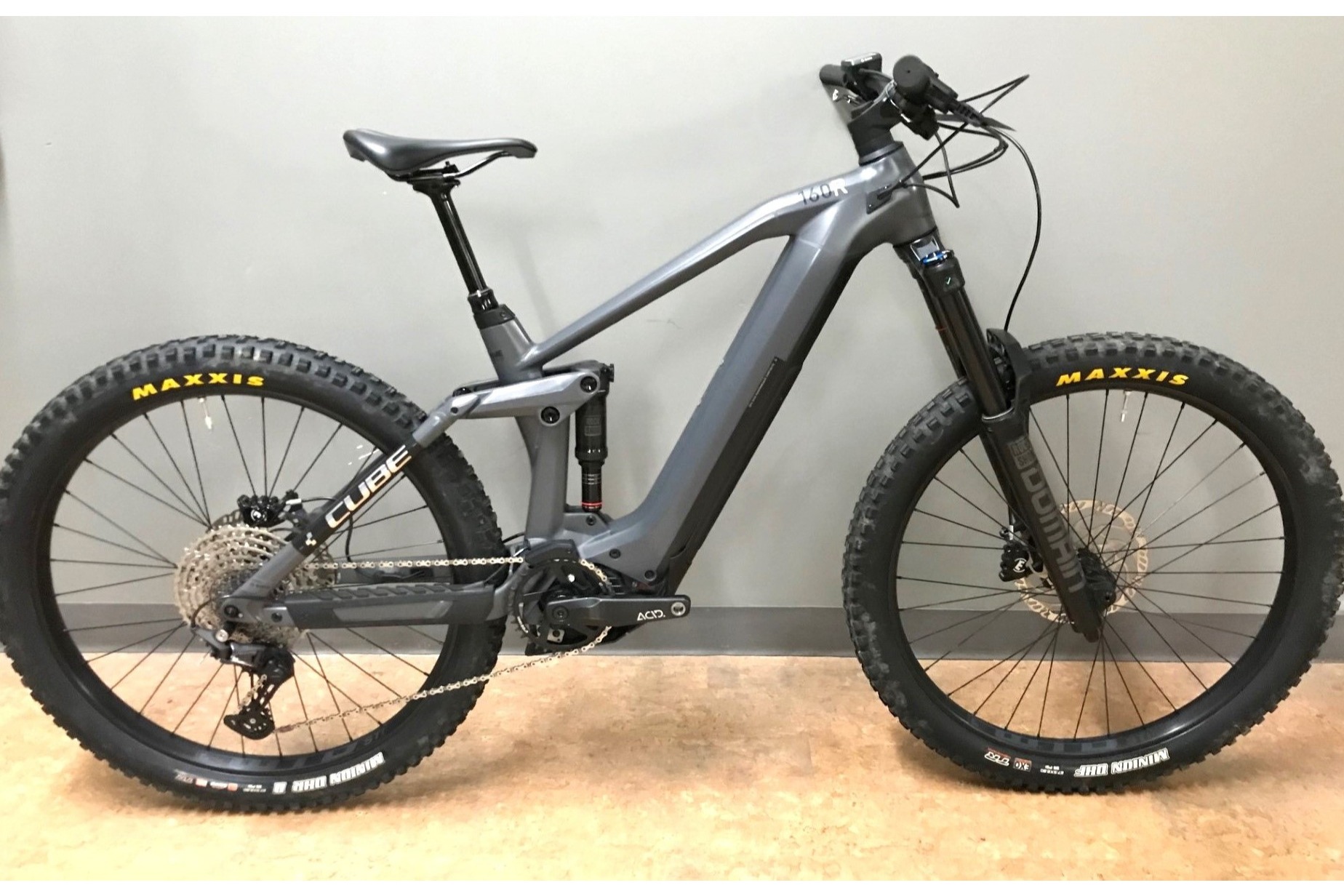 USED Cube Stereo E625 Race 160 Grey/Black Medium
