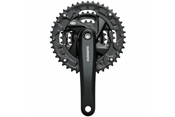 Shimano Crankset FC-M371 175mm 9Speed 22/32/44Tooth BCD:64/104mm Square 50mm Black