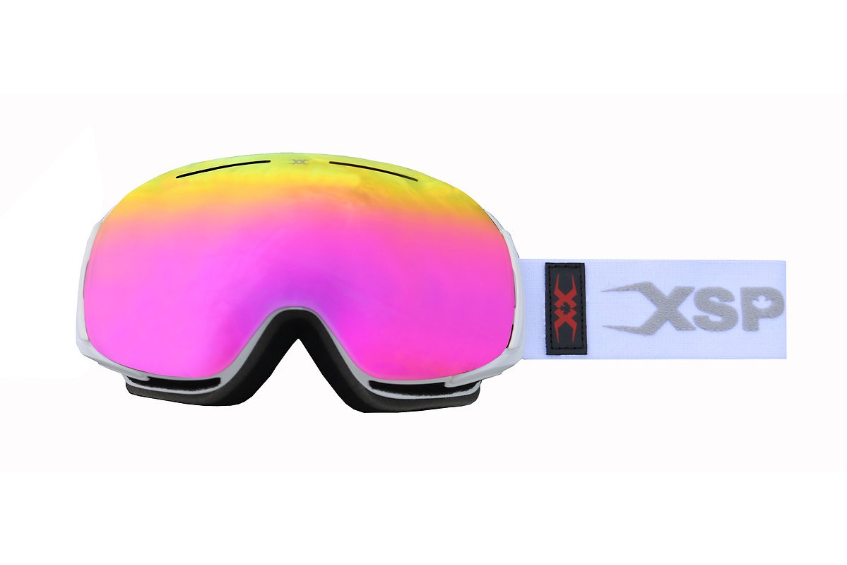 XSPEX Mayhem Goggle Red W/Low Light yellow