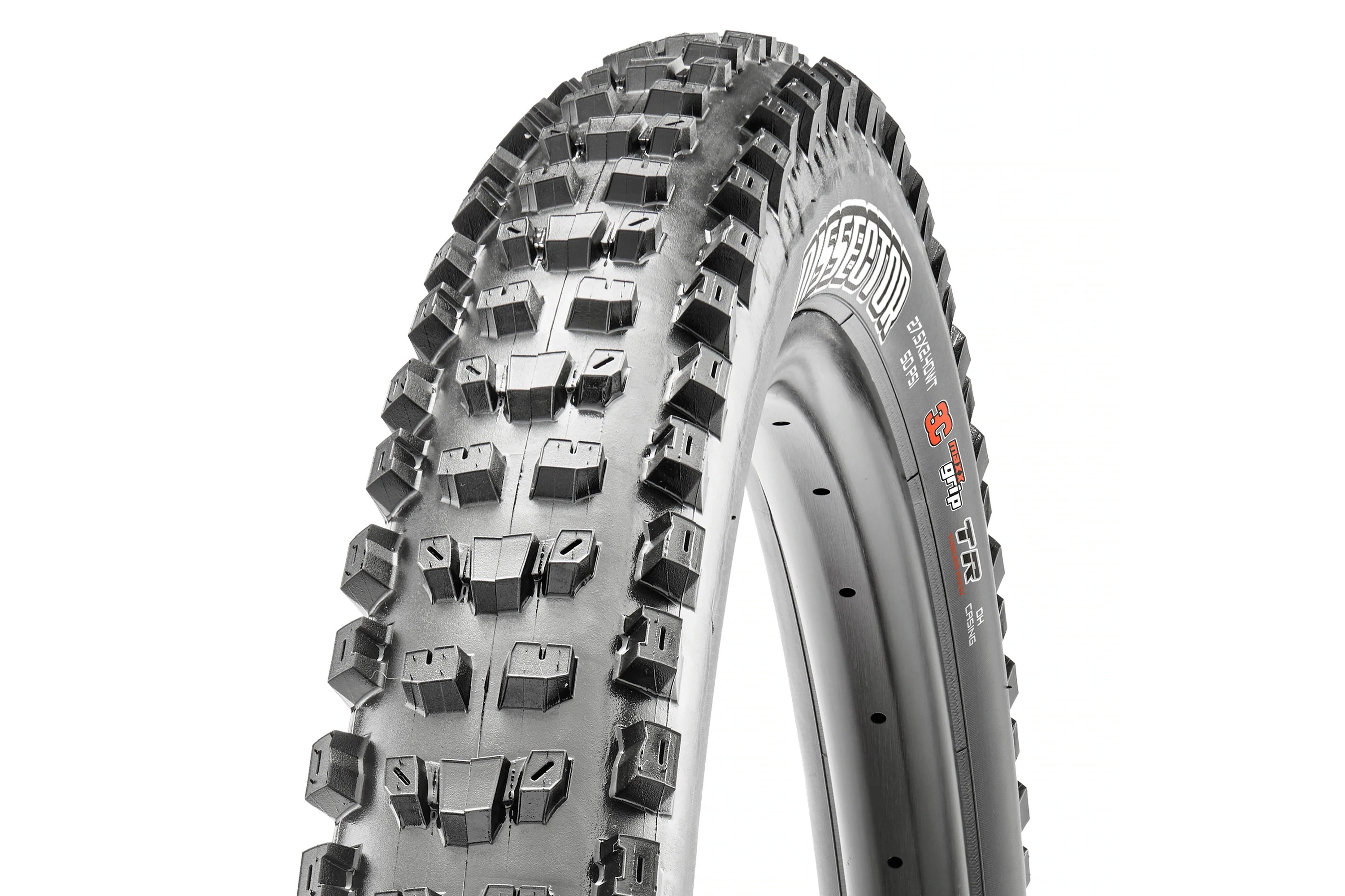 Maxxis Dissector Tire 29in x 2.40in Folding Tubeless Ready 3C MaxxTerra EXO+ Wide Trail 120TPI Black