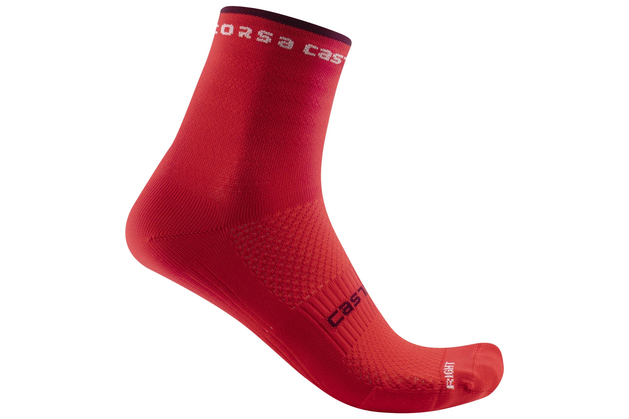 Castelli Women's Rosso Corsa 11 Sock