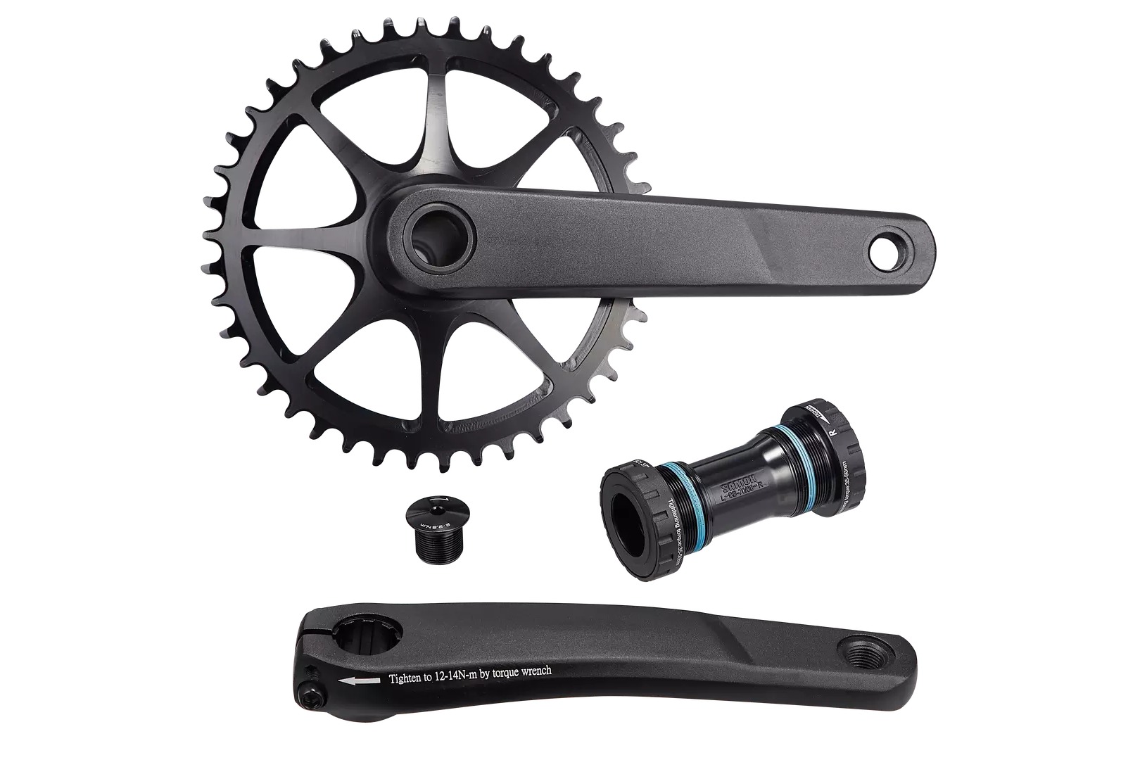 Specialized Crank SAMOX 170mm Crankset BSA 24mm Spindle 42Tooth