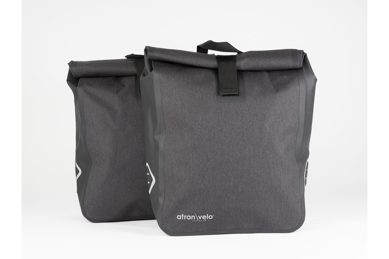 Atran-Velo Pannier Travel Side Pannier AVS 2x25Litres Grey/Black