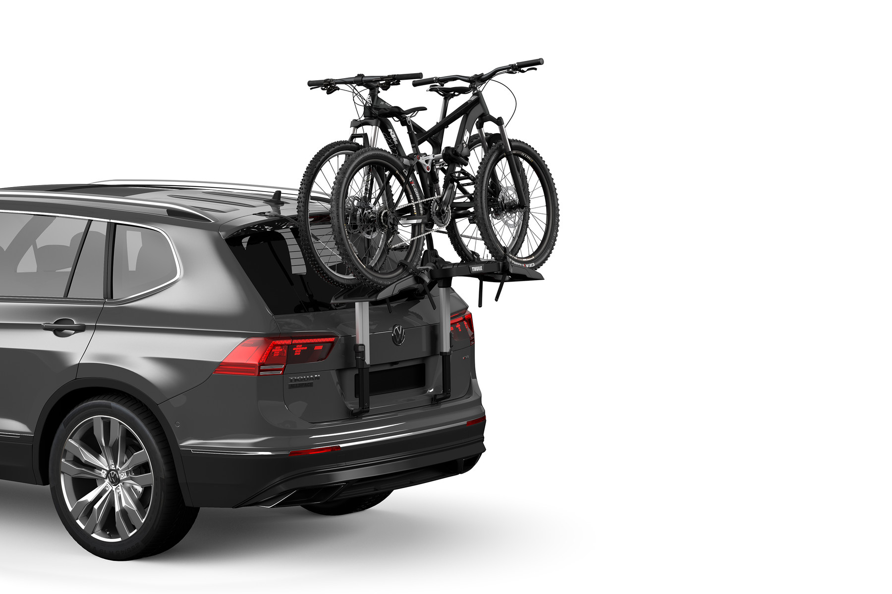 Thule aluminum shop bike rack