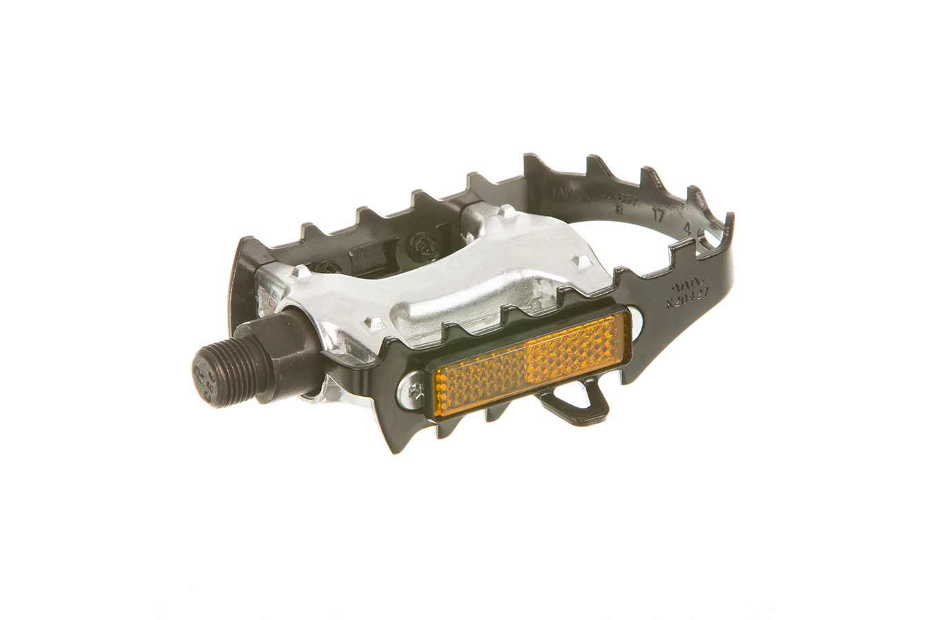 EVO Adventure SL Pedals Alloy/Steel Cage  Silver/Black 9/16inch