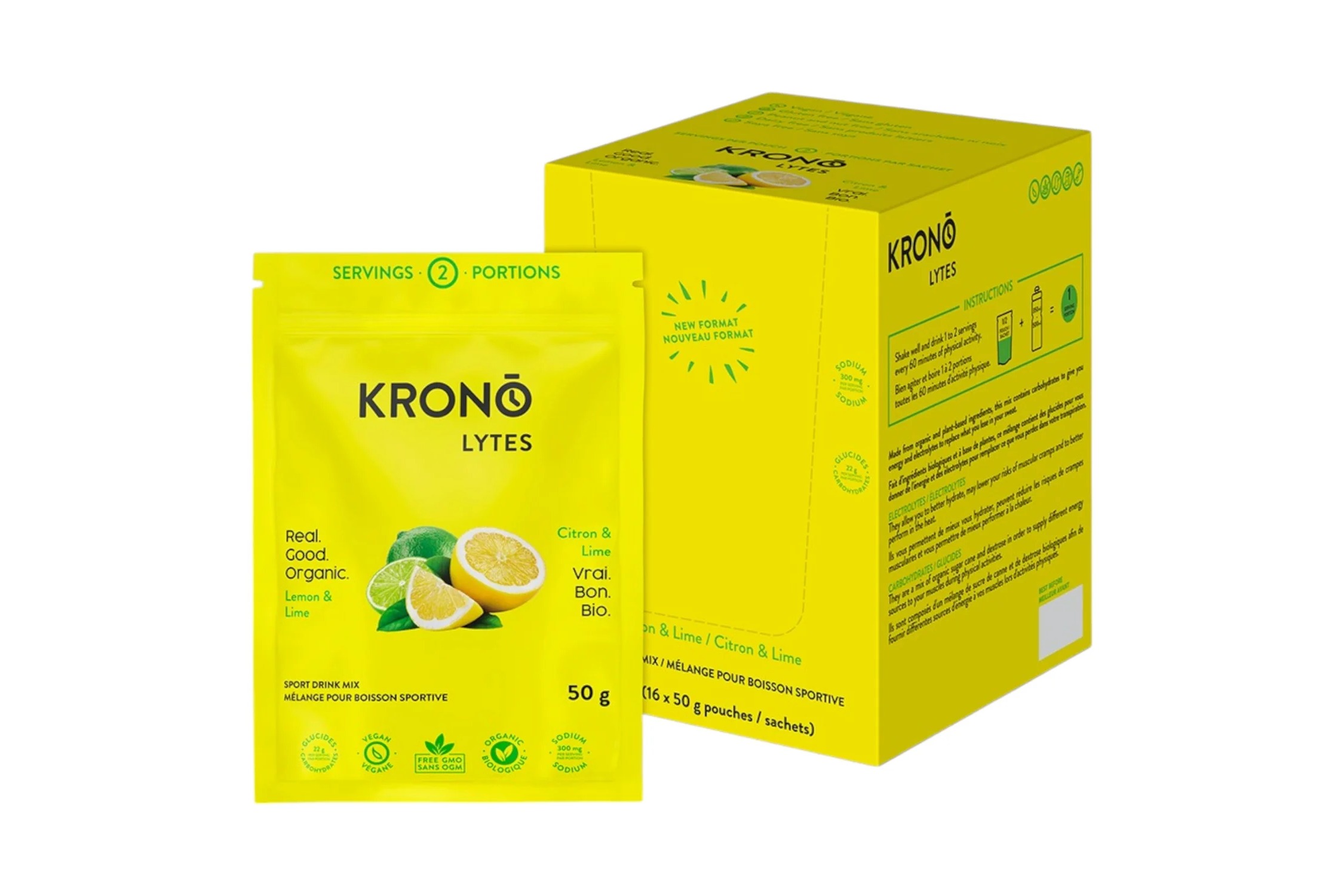 Krono Lemon &  Lime Electrolytes 50g single
