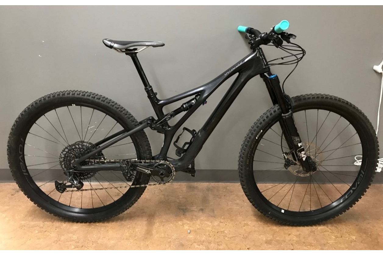 USED Specialized 2021 Stumpjumper Expert Carbon/Smoke S3 (Medium)