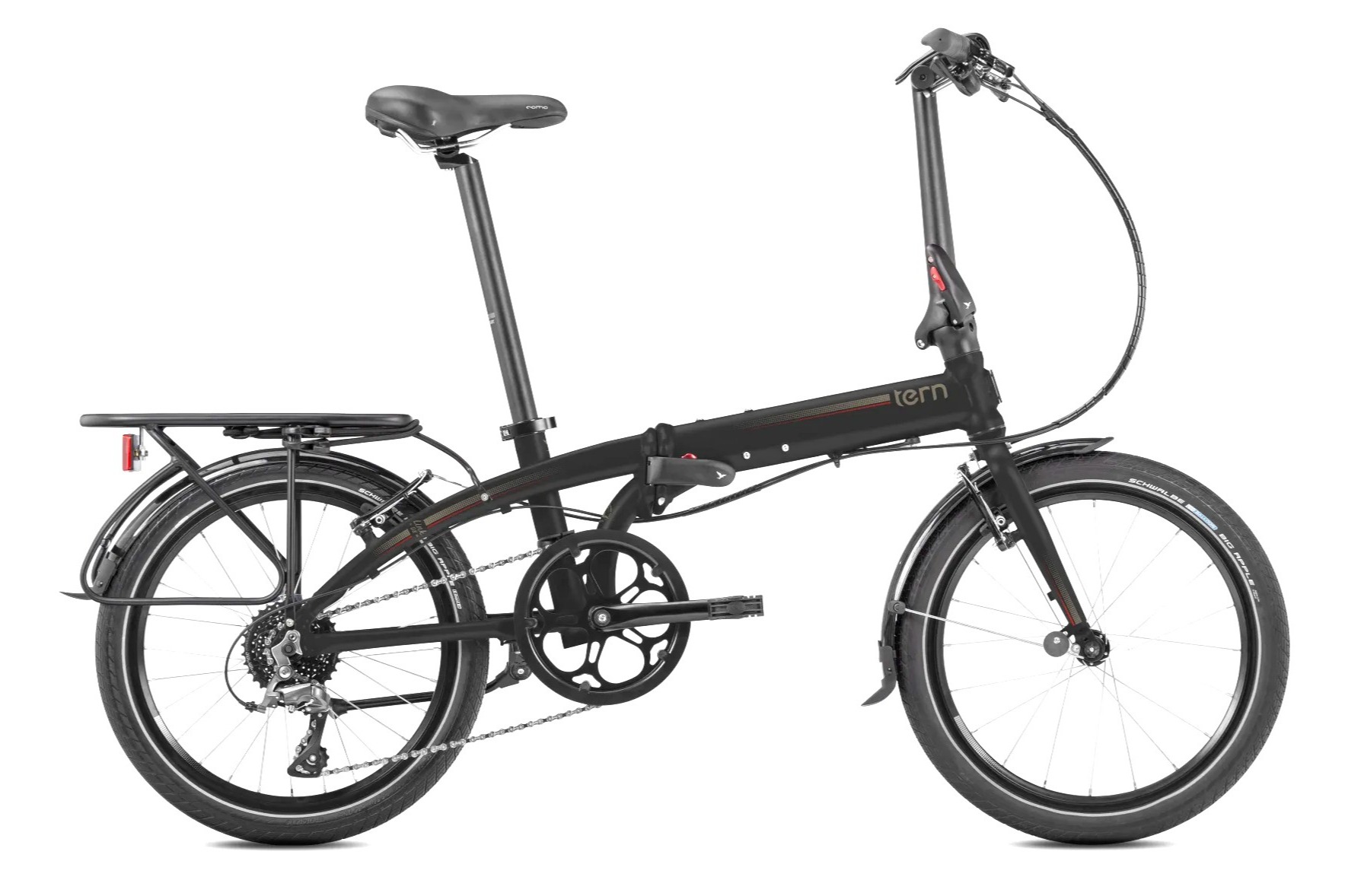 Tern Link D8 Black/Grey/Red