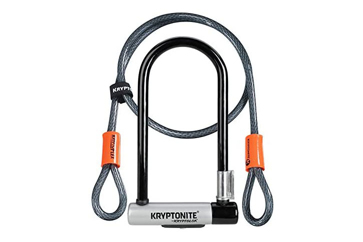 Kryptonite Kryptolok STD ULock with 4foot Flex Cable