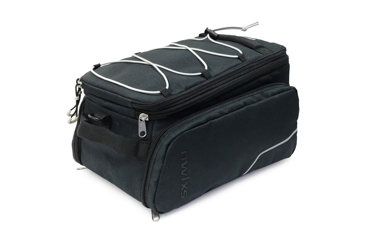 New Looxs Trunk Bag Sports Trunkbag with Racktime Snapit Water-Repellant 31Liter Black