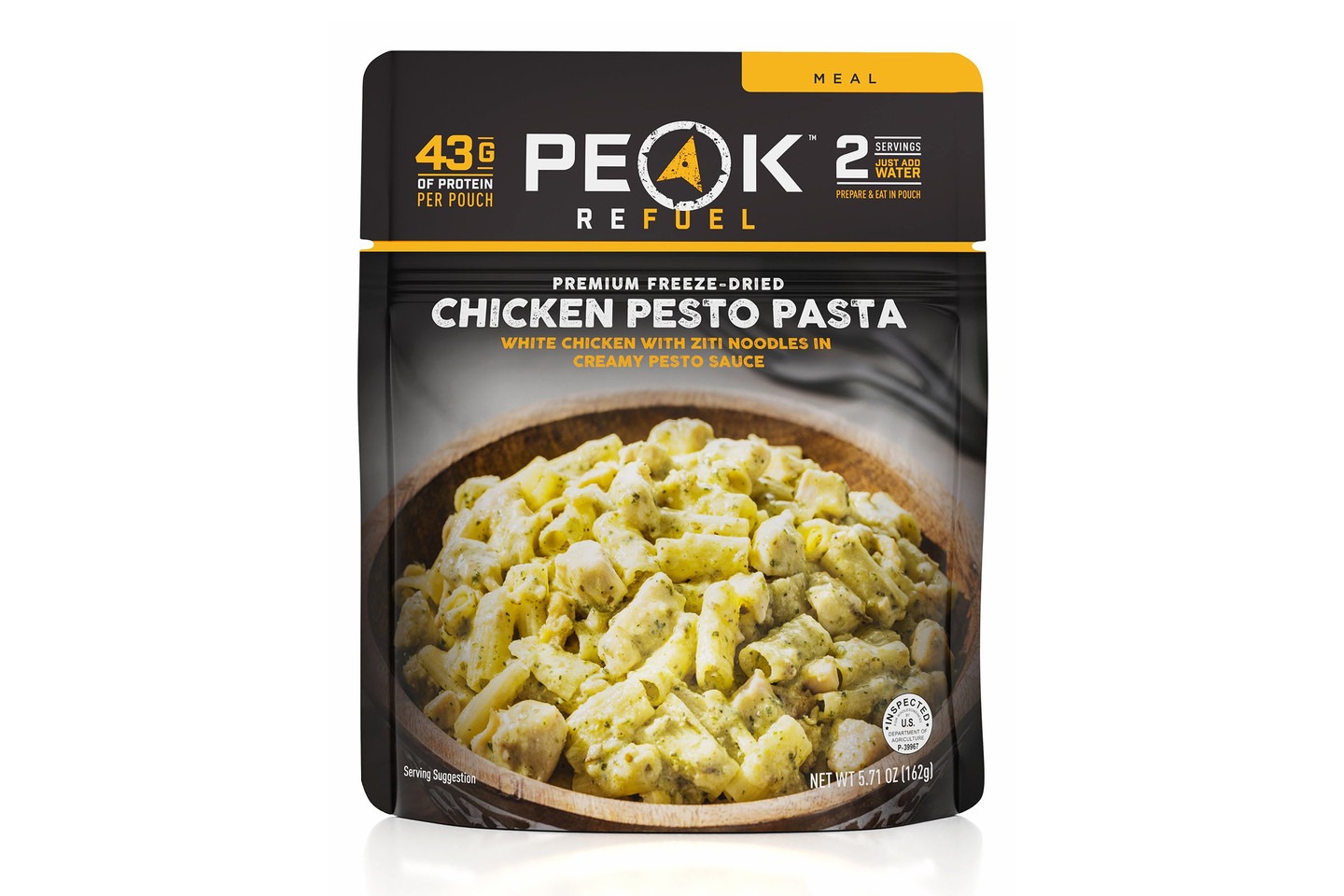 Peak Refuel Chicken Pesto Pasta 2 Serving Pouch