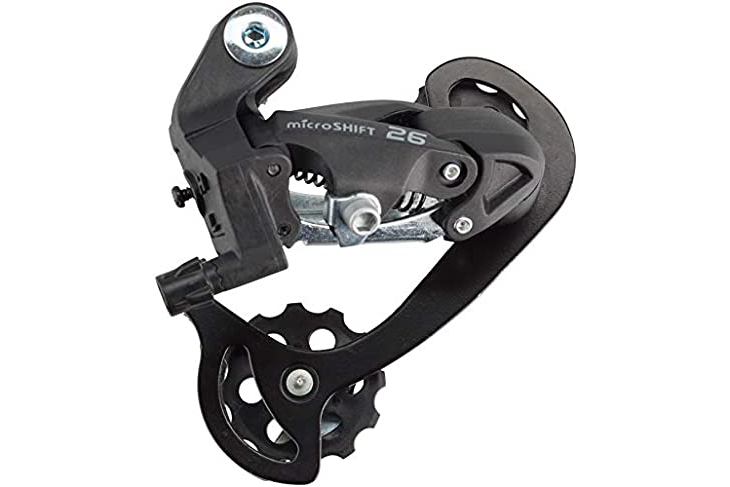 microSHIFT Rear Derailleur M26 8/9Speed Short Cage Black