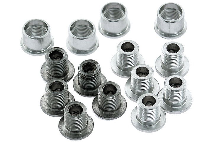 Truvativ Chainring Bolts AL-SS 5 Bolts/Nuts Set for Road Double