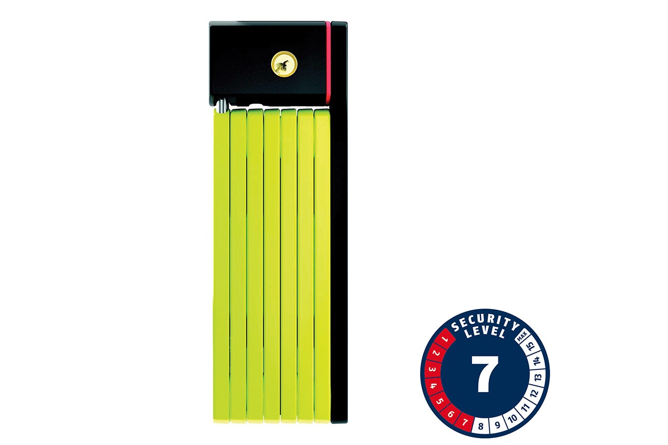 Abus Folding Lock Bordo Big uGrip 5700 Key 5mm 100cm 3.3ft Green