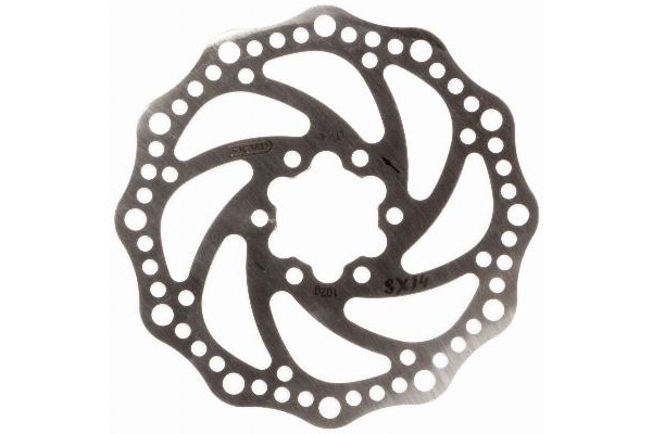 Elvedes SX16 160mm Disc Brake Rotor 6 Bolt Stainless Steel