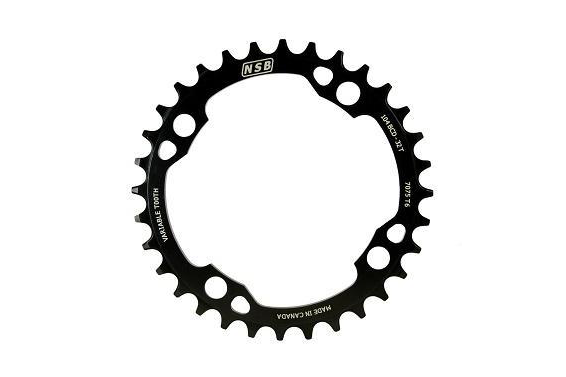 NSB Variable Tooth Chainring, Shimano 12 speed 4 Bolt, 