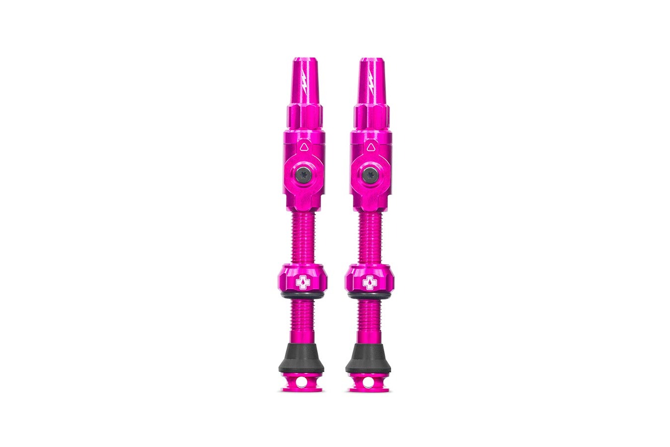 Muc-Off Big Bore Lite Large Tubeless Valve Presta 45mm Pink 2pack