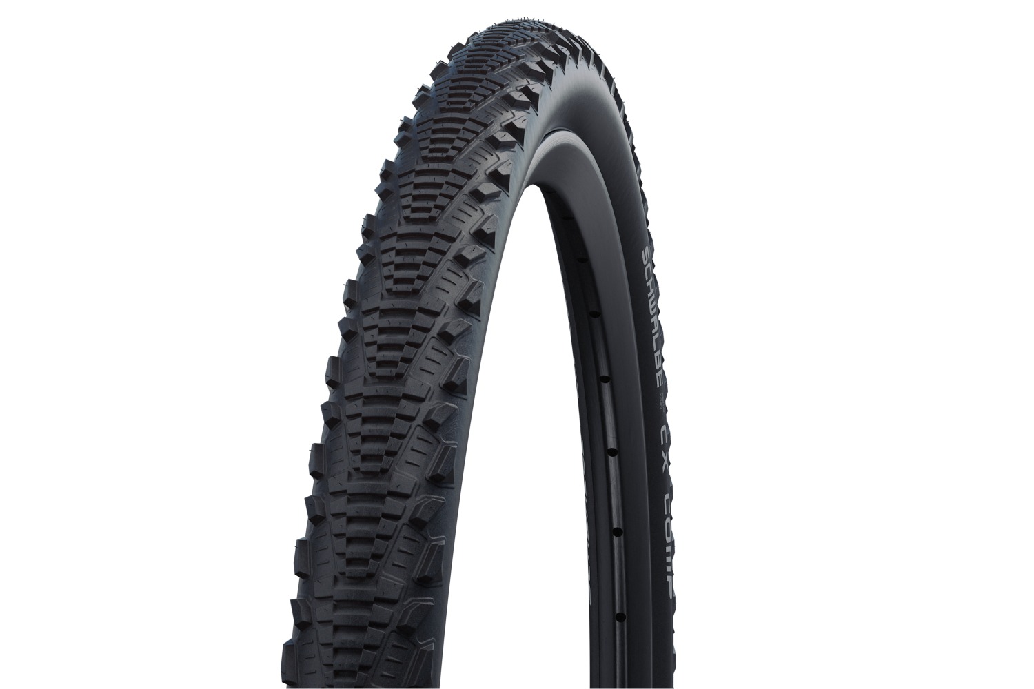 Schwalbe Tire CX Comp 26in x 2.0in 50 559 Wire Bead Clincher SBC KevlarGuard 50TPI Black Revolution Cycle