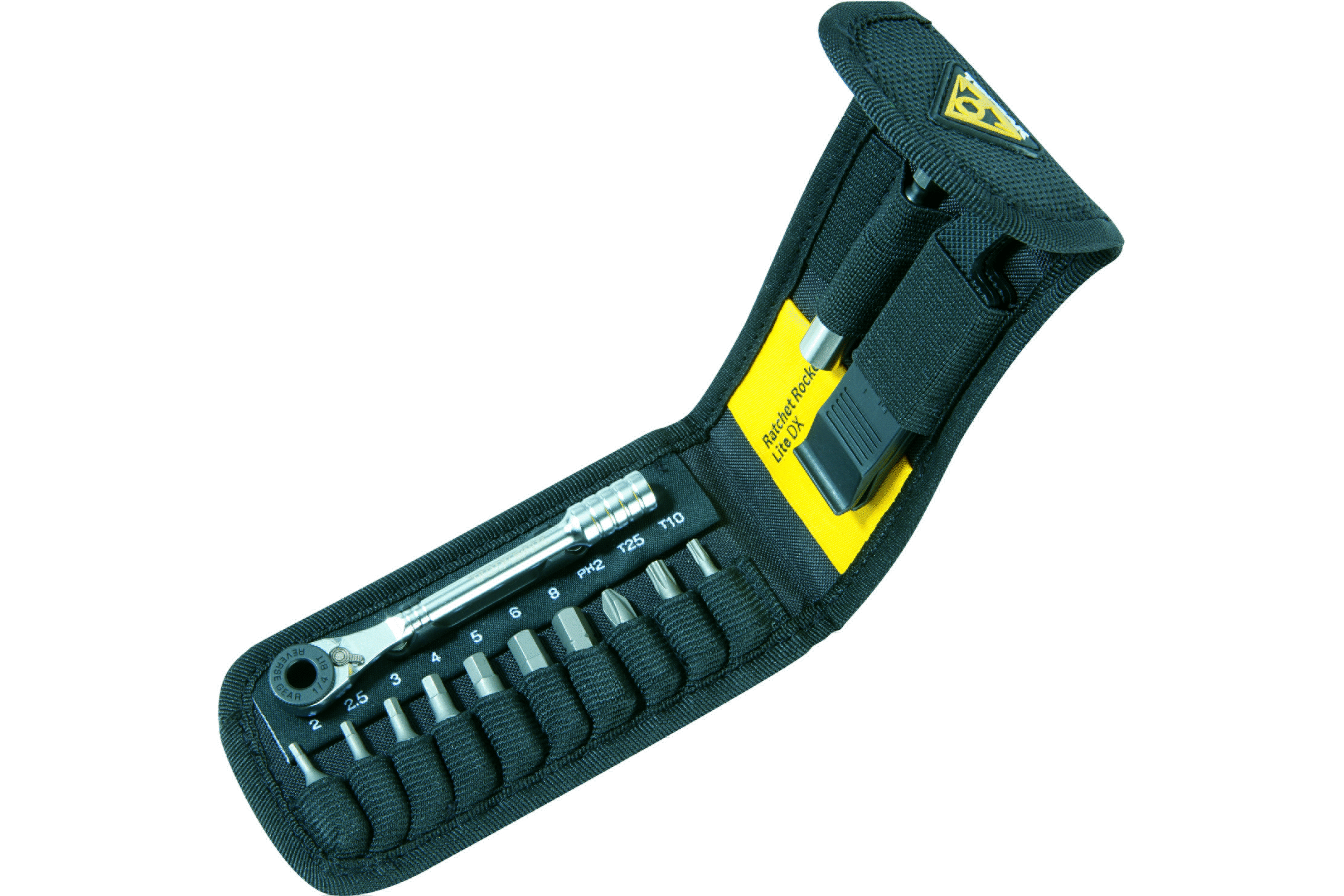 Topeak MultiTool Ratchet Rocket Lite DX12 Ratchet Drive Tool and Bits