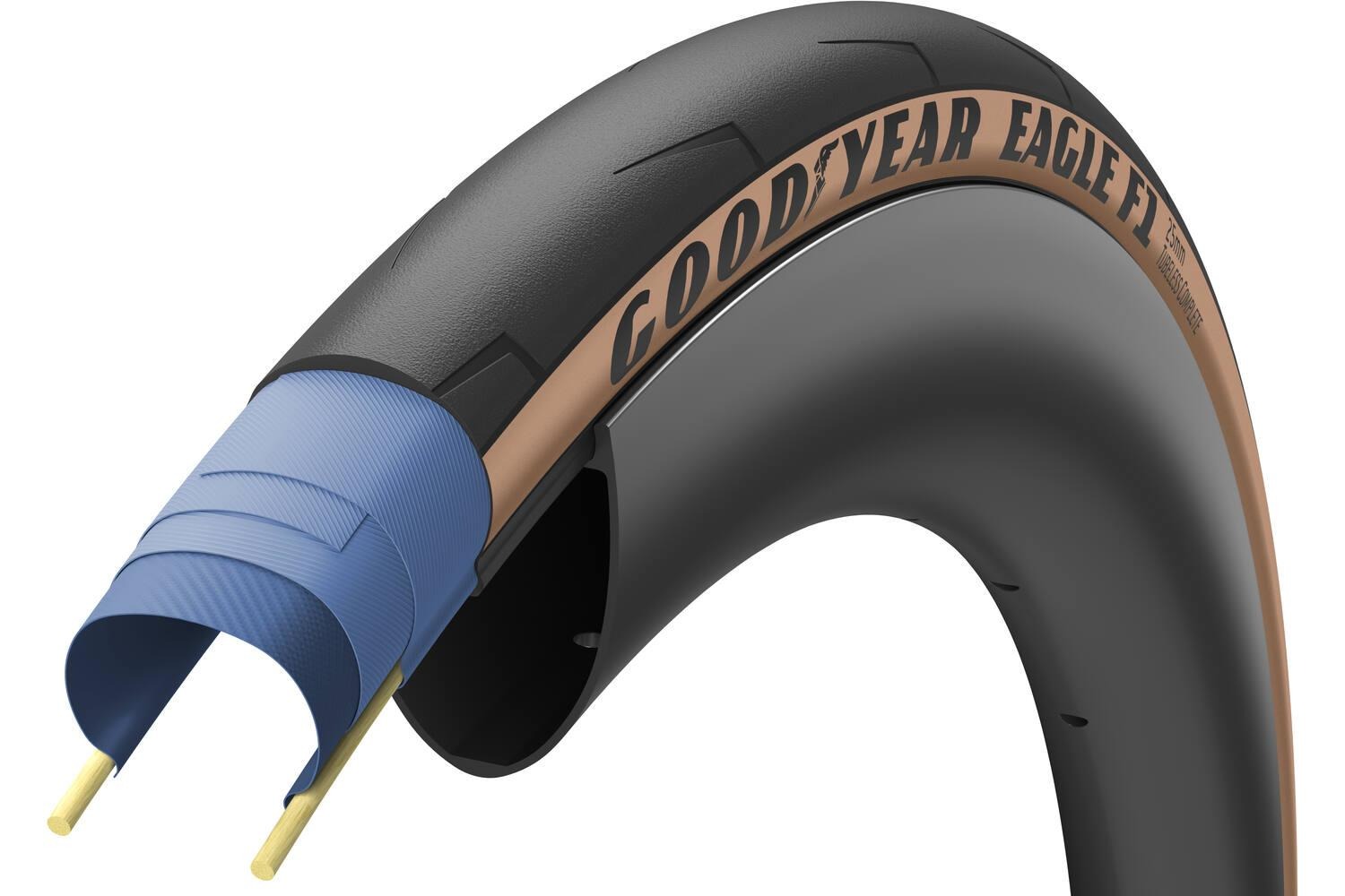 Goodyear Eagle F1 Tubeless Complete 700x30 Tan