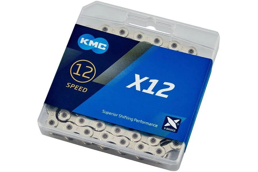 KMC Chain X12 x 126L, 12 speed, Silver