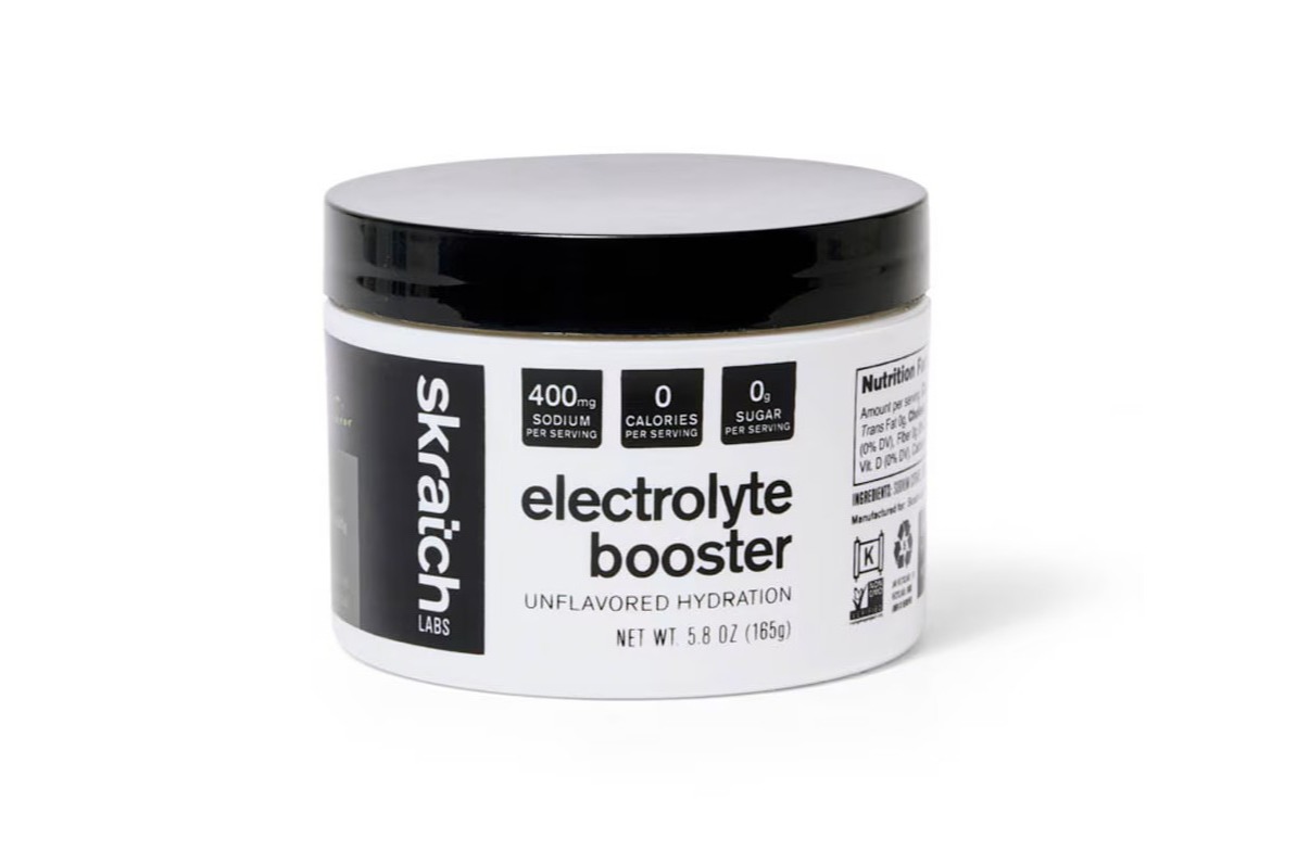 Skratch Labs Booster Drink Mix Unflavoured Hydration 60 Serving Jar 165 grams