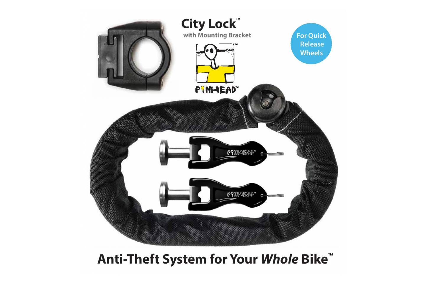 Pinhead City Frame Lock w/QR Key Type