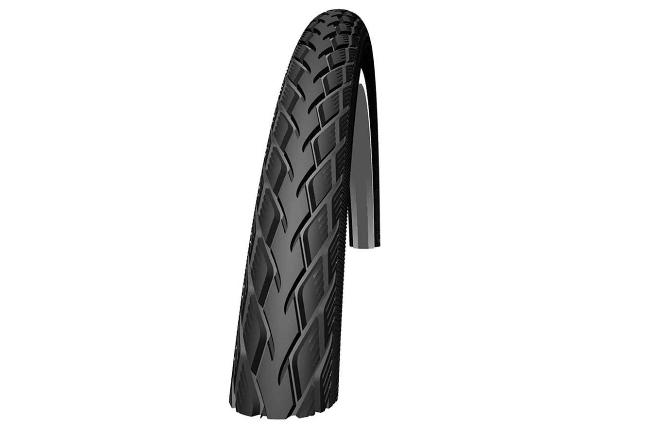 Schwalbe Marathon Tire 26 x 2.00 (50-559) Black, Green Guard, Endurance, Wire