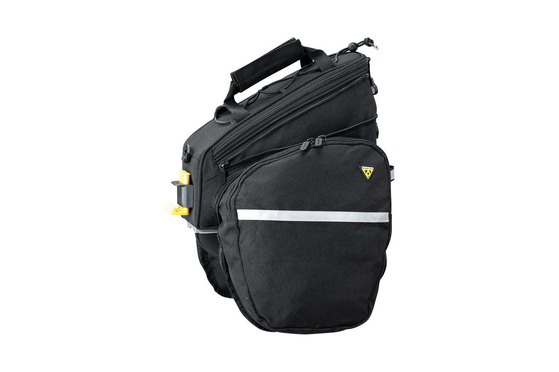 Topeak Trunk Bag RX DXP with Rigid Molded Expanding Side Pannier Panels 7.3Litre Black/Silver