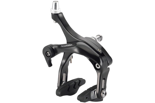 Tektro R315 Front Dual Pivot Road Caliper Brake, 41-57mm Reach, Black